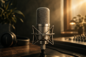 Original studio artwork for audio cleanup